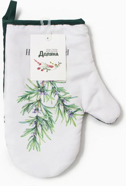 Изображение товара Рукавица-прихватка Доляна Розмарин / 10425138