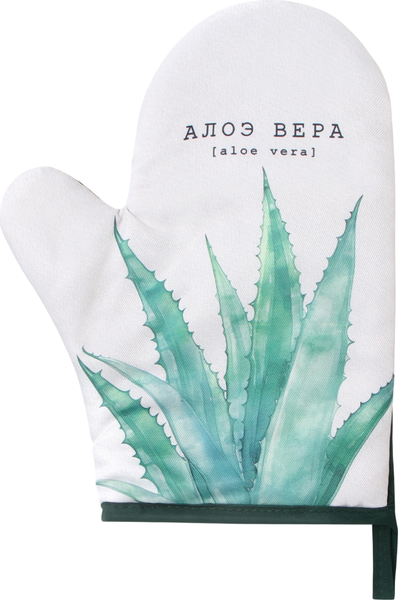 Изображение товара Рукавица-прихватка Доляна Алоэ вера / 10425108