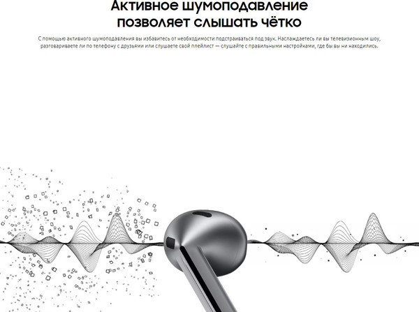 Изображение товара Беспроводные наушники Samsung Galaxy Buds 3 / SM-R530 (белый)