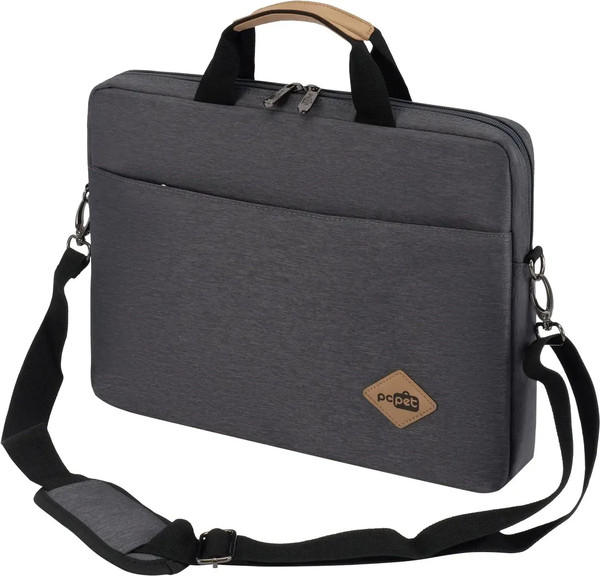Изображение товара Сумка для ноутбука PC Pet 15.6 PCP15A3GY (темно-серый полиэстер)