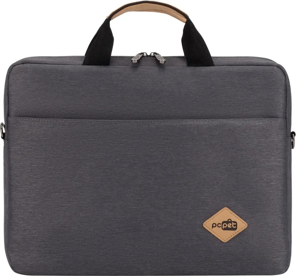 Изображение товара Сумка для ноутбука PC Pet 15.6 PCP15A3GY (темно-серый полиэстер)