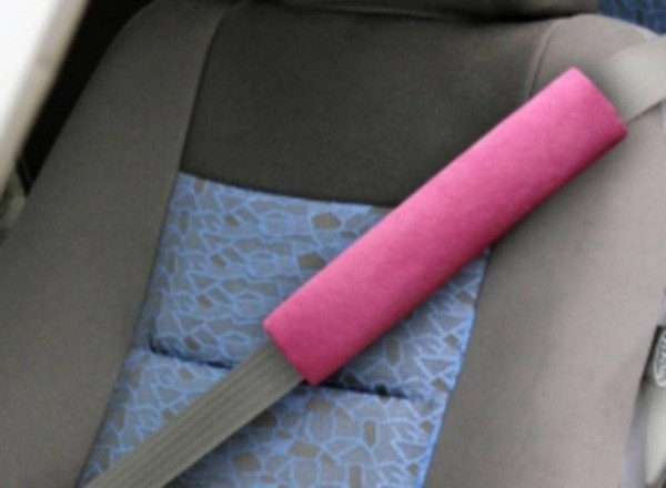 Изображение товара Комплект накладок на ремень безопасности MATEX Alicante / 46-905 (розовый, 2шт)