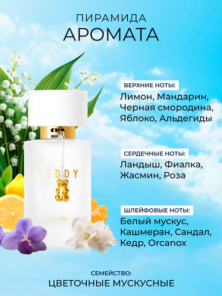 Изображение товара Парфюмерная вода La Ville Teddy (100мл)