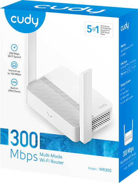Изображение товара Беспроводной маршрутизатор Cudy WR300