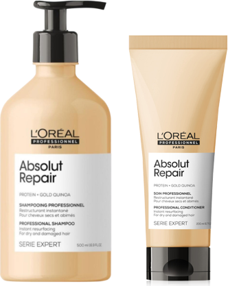 Изображение товара Набор косметики для волос L'Oreal Professionnel Absolut Repair Для поврежденных волос (500мл+200мл)