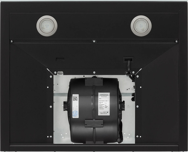 Изображение товара Вытяжка Т-образная Krona Onyx 600 Glass S / КА-00007508 (черный)