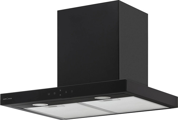 Изображение товара Вытяжка Т-образная Krona Onyx 600 Glass S / КА-00007508 (черный)