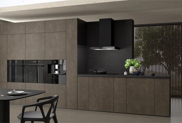 Изображение товара Вытяжка Т-образная Krona Onyx 600 Glass S / КА-00007508 (черный)