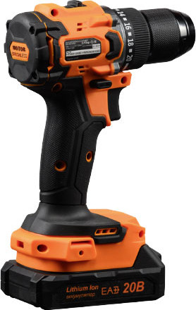Изображение товара Аккумуляторная дрель-шуруповерт Вихрь ДА-20Л-2К/БП (72/14/67)