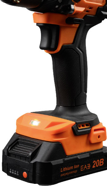 Изображение товара Аккумуляторная дрель-шуруповерт Вихрь ДА-20Л-2К/БП (72/14/67)