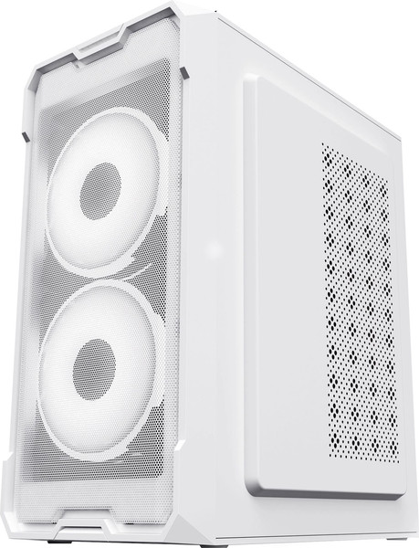 Изображение товара Корпус для компьютера Оклик OCC-MN302F (белый, без БП)