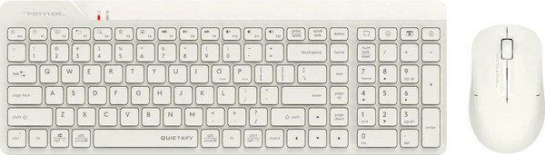 Изображение товара Комплект клавиатура и мышь A4Tech Fstyler FG2300 Air (бежевый)