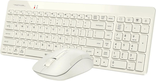 Изображение товара Комплект клавиатура и мышь A4Tech Fstyler FG2300 Air (бежевый)