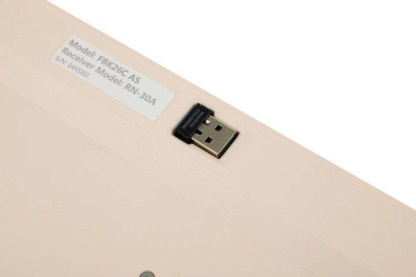 Изображение товара Клавиатура A4Tech Fstyler FBK26C AS (бежевый)