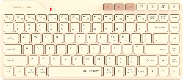 Изображение товара Клавиатура A4Tech Fstyler FBK26C AS (бежевый)