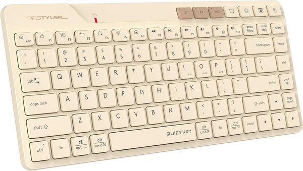 Изображение товара Клавиатура A4Tech Fstyler FBK26C AS (бежевый)