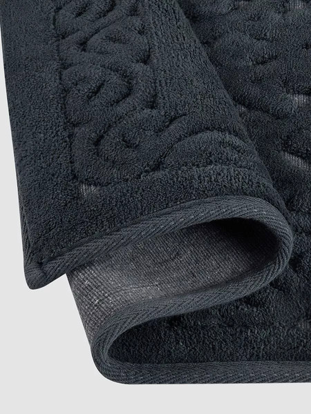 Изображение товара Набор ковриков для ванной и туалета Arya Rejoon 60x50, 60x100 (антрацитовый)