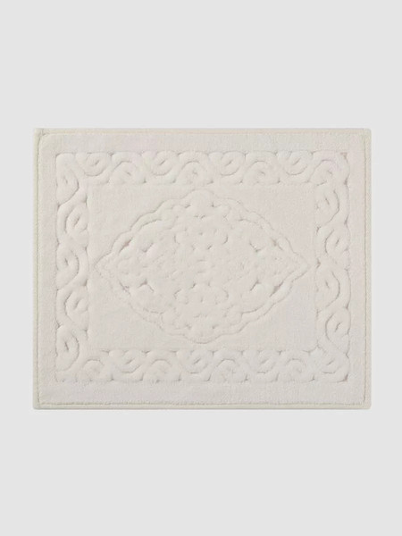 Изображение товара Набор ковриков для ванной и туалета Arya Rejoon 60x50, 60x100 (кремовый)