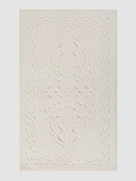Изображение товара Набор ковриков для ванной и туалета Arya Rejoon 60x50, 60x100 (кремовый)
