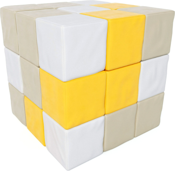 Изображение товара Мягкий комплекс Romana Кубик-рубик ДМФ-МК-27.90.13 (Pastel)