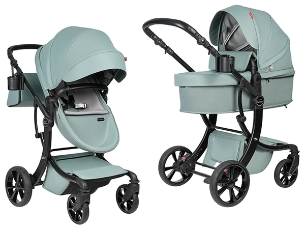Изображение товара Детская универсальная коляска Aimile Pro 2 в 1 / A5-5 (Aquagreen)