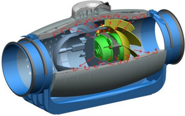 Изображение товара Вентилятор канальный Soler&Palau TD-500/150-160 Silent T 3V / 5211366400