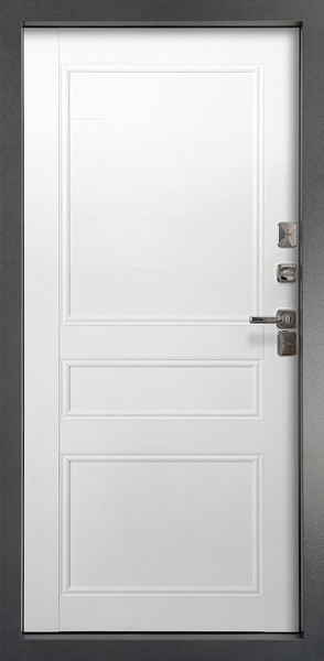 Изображение товара Входная дверь Промет Винтер-100 98x205 (правая, графит бланко)