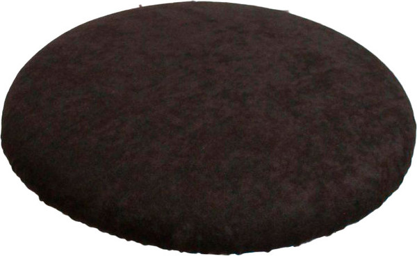 Изображение товара Чехол на табурет MATEX Velours / 45-762 (темно-коричневый)
