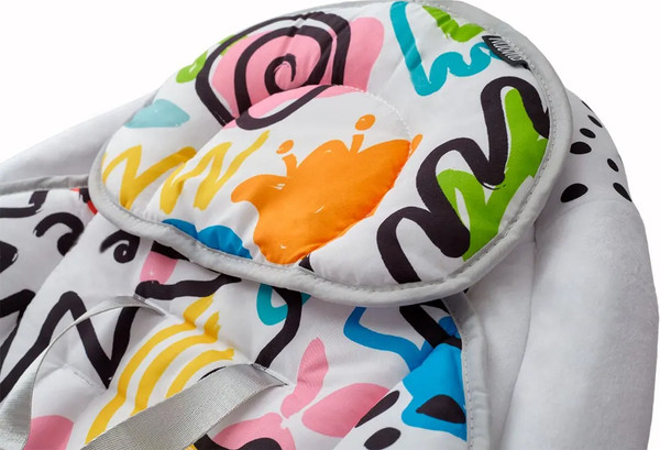 Изображение товара Детский шезлонг Nuovita Degno D1 (белый/дымчато-белый)