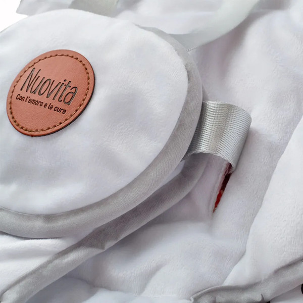 Изображение товара Детский шезлонг Nuovita Degno D1 (белый/дымчато-белый)