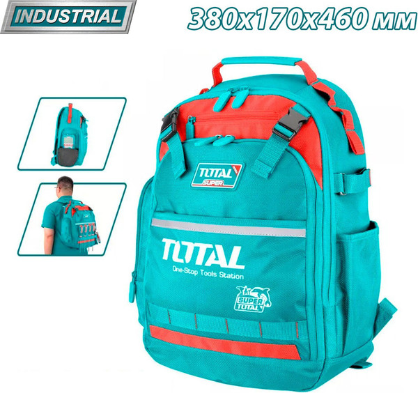 Изображение товара Рюкзак для инструмента TOTAL Industrial THBP02025