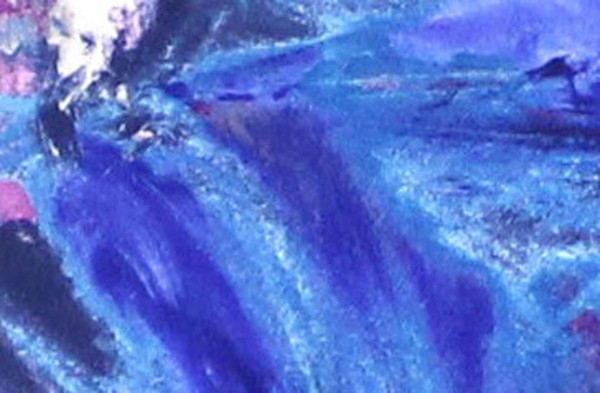 Изображение товара Чехол на табурет MATEX Concept. Line. Зима / 51-725 (синий)