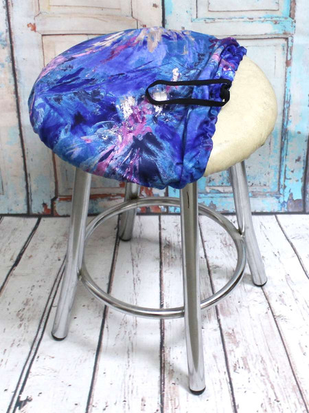 Изображение товара Чехол на табурет MATEX Concept. Line. Зима / 51-725 (синий)