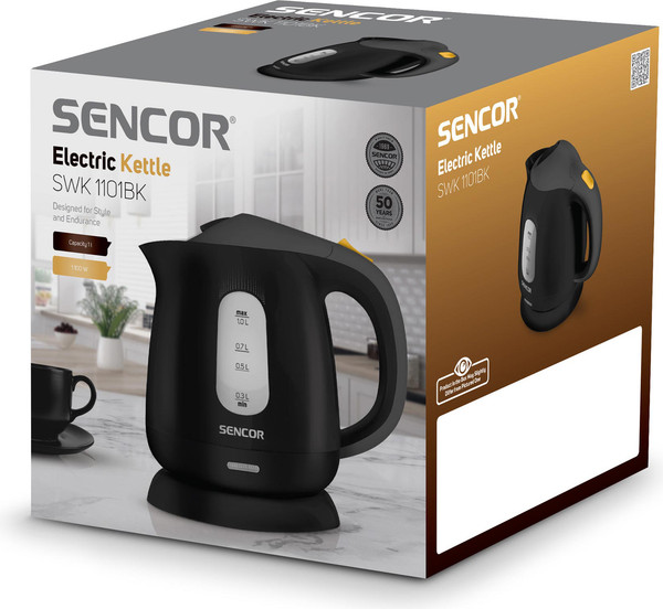Изображение товара Электрочайник Sencor SWK 1101BK