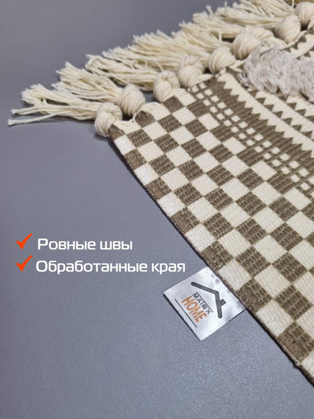 Изображение товара Коврик MATEX Tufted / SLY2318 (бежевый/слоновая кость/молочный)