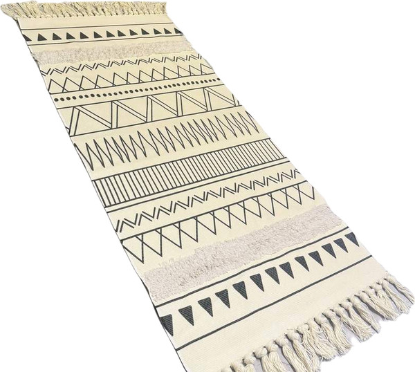 Изображение товара Коврик MATEX Tufted / SLY2320 (бежевый/молочный/графит)