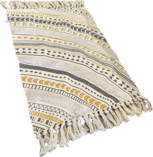 Изображение товара Коврик MATEX Tufted / SLY2321 (бежевый/желто-коричневый)