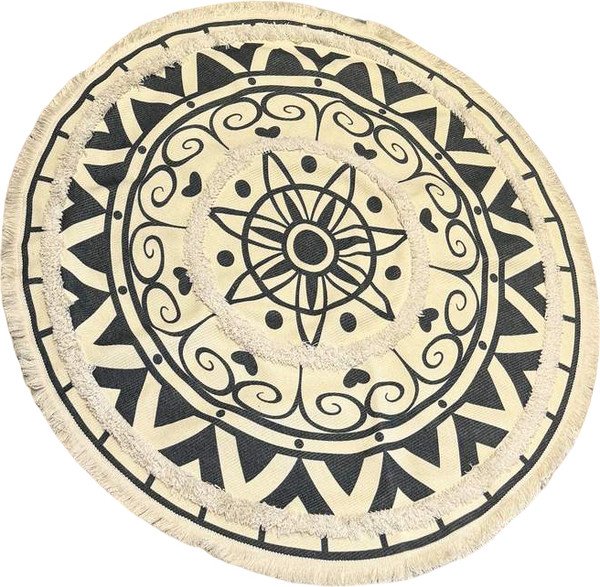 Изображение товара Коврик MATEX Tufted / SLY2322 (бежевый/графит)