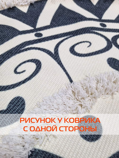 Изображение товара Коврик MATEX Tufted / SLY2322 (бежевый/графит)