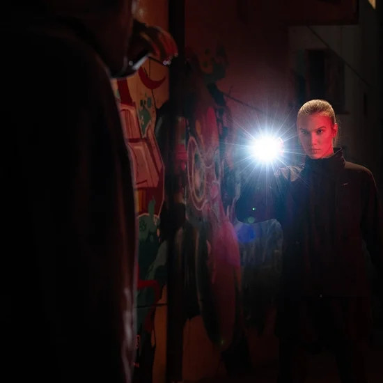 Изображение товара Фонарь HOTO Flashlight Tactics HOE0010GL (серый)