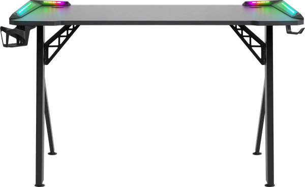 Изображение товара Геймерский стол Defender Extreme RGB / 64307 (черный)