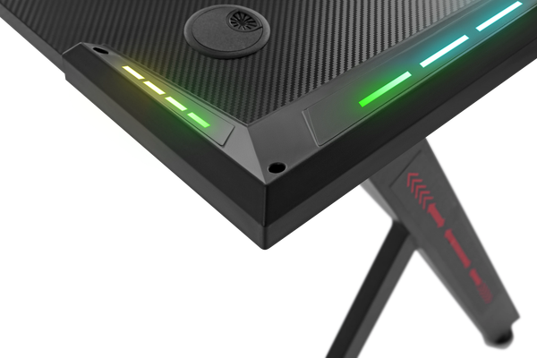 Изображение товара Геймерский стол Defender Extreme RGB / 64307 (черный)