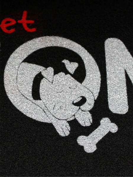 Изображение товара Коврик грязезащитный MATEX Doorman. Art / 19-664 (черный/красный)