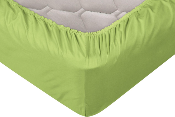 Изображение товара Простыня АртПостель Олива на резинке 834_гк (160x200)