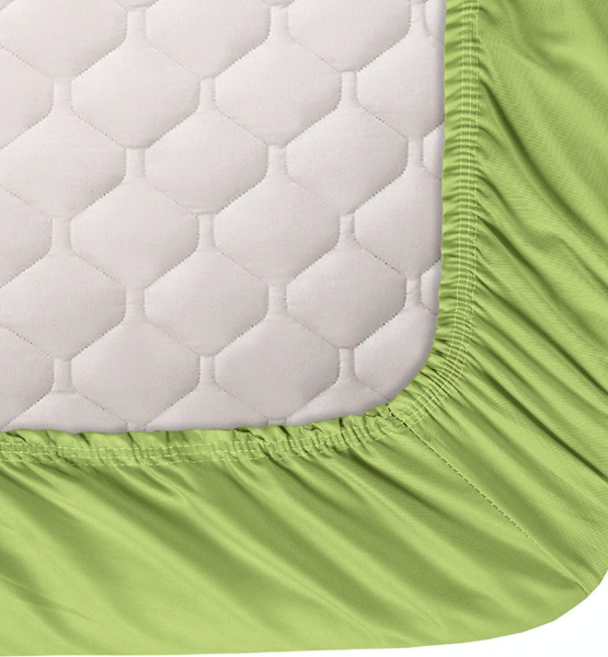 Изображение товара Простыня АртПостель Олива на резинке 834_гк (160x200)