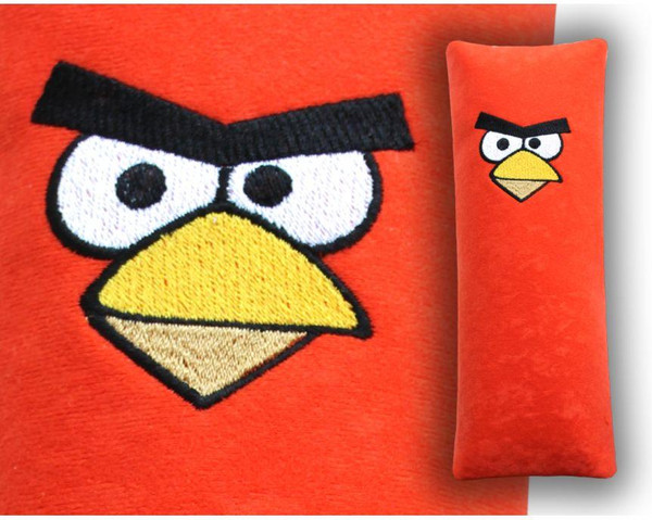 Изображение товара Накладка на ремень безопасности MATEX Birds / 50-322 (лососевый)
