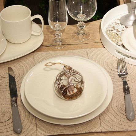 Изображение товара Тарелка столовая обеденная Domenik Bianco DMD091