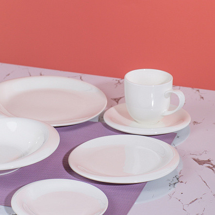 Изображение товара Тарелка закусочная (десертная) Domenik Bianco DMD092