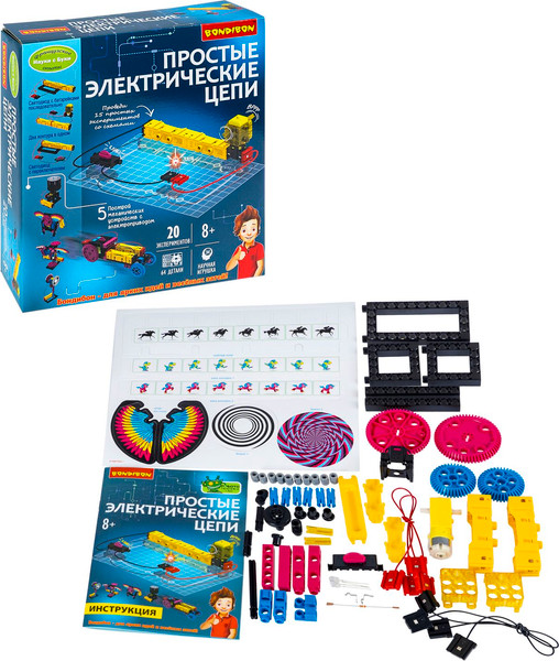 Изображение товара Научная игра Bondibon Простые электрические цепи / ВВ6486