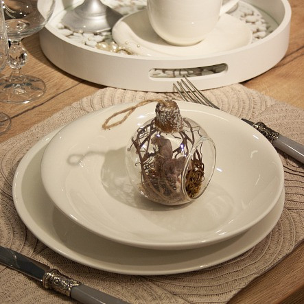 Изображение товара Суповая тарелка Domenik Bianco DMD094